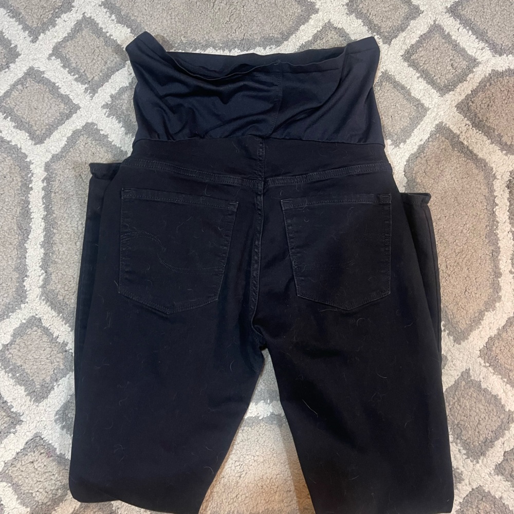 Signature by Levi Strauss Black Maternity Skinny Pants - Picture 3 of 3